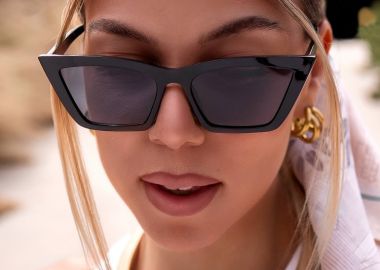 ANNAKEY GRACE BLACK SUNGLASSES - sense-shop - 