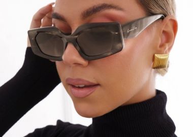 ANNAKEY JESSA GREY SMOKE SUNGLASSES - fashionroom - 