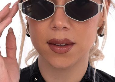 ANNAKEY MARRION BLACK SILVER SUNGLASSES - fashionroom - 