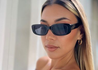 ANNAKEY MONIK BLACK SUNGLASSES - sense-shop - 