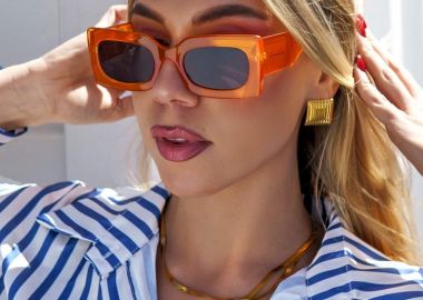 ANNAKEY PALM ARANCIA SUNGLASSES - fashionroom - 