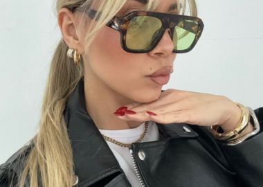 ANNAKEY SHADOW LEO GREEN SUNGLASSES - sense-shop - 