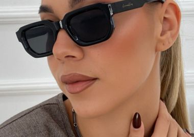 ANNAKEY SWISS BLACK SUNGLASSES - fashionroom - 