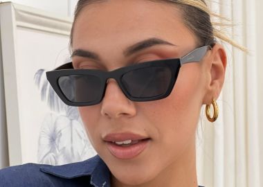 ANNAKEY TATI BLACK SUNGLASSES - sense-shop - 