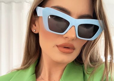 ANNAKEY TATIANA BLUE SUNGLASSES - fashionroom - 