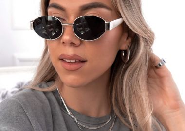 ANNAKEY TESSA BLACK SILVER SUNGLASSES - sense-shop - 