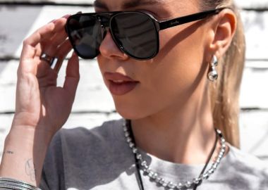 ANNAKEY TORI BLACK SUNGLASSES - fashionroom - 