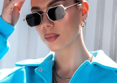 ANNAKEY UNISEX SILVER BERLIN SUNNIES - fashionroom - 