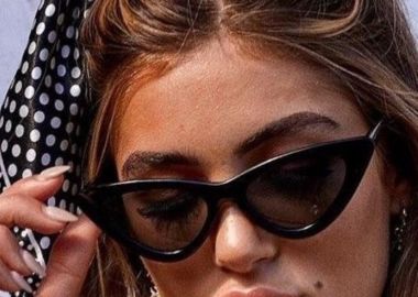 ANNAKEY ZOE BLACK SUNGLASSES - sense-shop - 