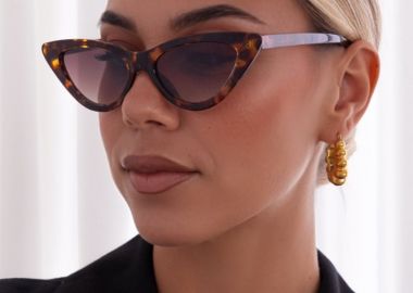 ANNAKEY ZOE LEOPARD SUNGLASSES - sense-shop - 