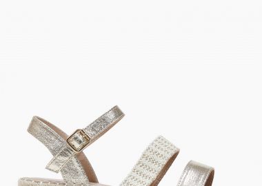 Ανοιχτές εσπαντρίγιες με μπαρέτα - Χρυσό - Issue - 