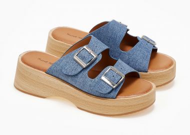 Ανοιχτές πλατφόρμες με δύο φάσες και αγκράφες - Τζιν - Issue - 