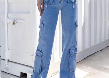 ΑΝΟΙΧΤΟ ΤΖΙΝ ΠΑΝΤΕΛΟΝΙ - BAGGY - fashionroom - 