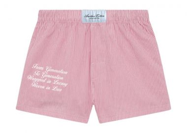 ANOTHER COTTON LAB Shorts - Βερμούδες Another Pyjama Pant Short - PINK-PD00003871-PINK - Another Cotton Lab - 