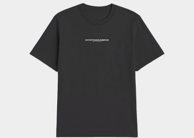 ANTETOKOUNBROS AB FULL COURT OVERSIZED T-SHIRT ΜΑΥΡΟ - ANTETOKOUNBROS - 