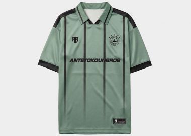 ANTETOKOUNBROS AB JERSEY T-SHIRT ΧΑΚΙ - ANTETOKOUNBROS - 
