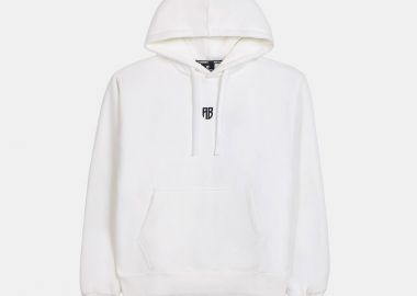 ANTETOKOUNBROS WE ARE ALL BROS OVER.F HOODIE ΑΣΠΡΟ - ANTETOKOUNBROS - 