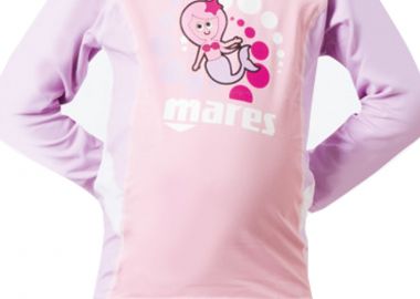 Αντηλιακά Ρούχα Mares Αντιηλιακή Μπλούζα Rash Guard (4-5Y) 412544-PINK Κορίτσι - Mares - 