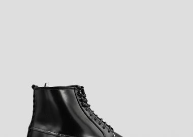ANTIPODE Ανδρικό Μαύρο Richard 296 Leather Boots In Black - ANTIPODE - 