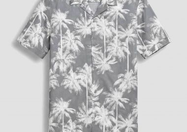 Antony Morato ανδρικό πουκάμισο με all-over palm tree pattern Regular Fit 