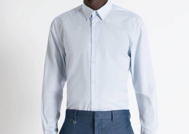 Antony Morato ανδρικό πουκάμισο μονόχρωμο Slim Fit 