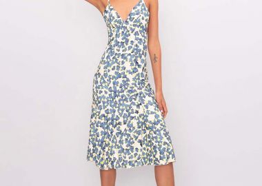 Anvelop midi γυναικείο φόρεμα - SOU - 