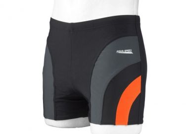 Aquaspeed Ανδρικό Μαγιό Σορτς Μαύρο με Σχέδια 310-2406 - Aqua-Speed - 
