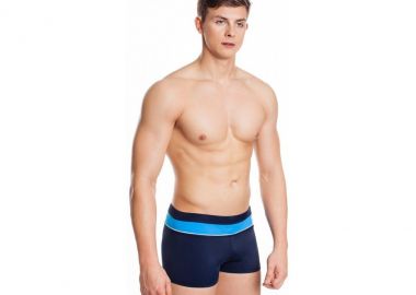 Aquaspeed Grant Ανδρικό Μαγιό Σορτς Navy Μπλε με Ρίγες 410-42 - Aqua-Speed - 