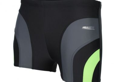 Aquaspeed ​​Sasha Ανδρικό Μαγιό Σορτς Μαύρο με Σχέδια 421-138 - Aqua-Speed - 