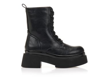 Αρβυλάκια μαύρα δίπατα ΜΑΥΡΟ - Tsoukalas - 