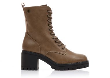 Αρβυλάκια πούρο δερματίνη με κορδόνια και φερμουάρ ΠΟΥΡΟ - Tsoukalas - 