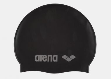 ARENA CLASSIC SILICONE JUNIOR CAP ΜΑΥΡΟ - ARENA - 
