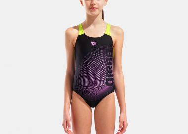 ARENA GIRL'S DIM LIGHT SWIMSUIT ΜΑΥΡΟ - ARENA - 