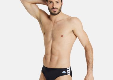 ARENA ICONS SWIM BRIEFS SOLID ΜΑΥΡΟ - ARENA - 