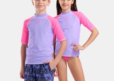 ARENA KIDS RASH VEST ΜΩΒ - ARENA - 