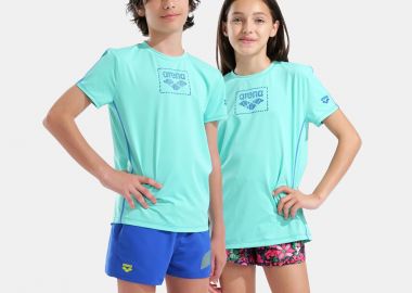 ARENA KIDS SWIM SHIRT ΜΠΛΕ - ARENA - 