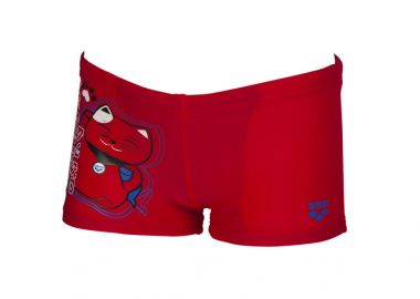 ARENA MEKO KIDS BOY SWIM SHORT ΚΟΚΚΙΝΟ - ARENA - 