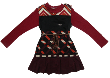 ARIA TREND ΠΑΙΔΙΚΟ ΦΟΡΕΜΑ 884 - μπορντό ΜΠΟΡΝΤΟ - OEM - 