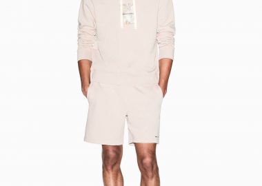 Armani Exchange ανδρική βερμούδα μονόχρωμη Relaxed Fit - XM002380AF20169 Μπεζ - ARMANI EXCHANGE - 