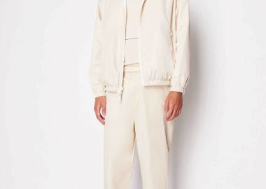 Armani Exchange ανδρικό ψηλόμεσο chino παντελόνι - 3DZP07ZN3TZ Μπεζ - ARMANI EXCHANGE - 