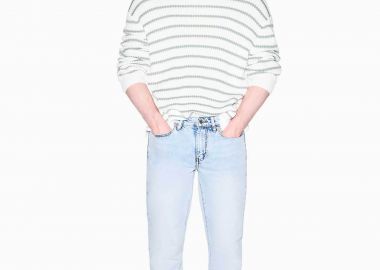 Armani Exchange ανδρικό τζιν παντελόνι πεντάτσεπο Skinny Fit - XM000070AF24462 Denim Blue - ARMANI EXCHANGE - 