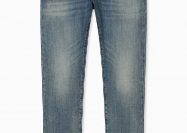 Armani Exchange ανδρικό τζιν παντελόνι πεντάτσεπο Super Skinny Fit - XM001512AF24015 Denim Blue - ARMANI EXCHANGE - 