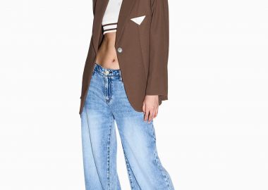 Armani Exchange γυναικείο cropped τοπ με monogram - XW001750AF10804 Λευκό - ARMANI EXCHANGE - 
