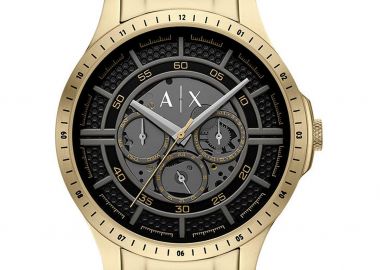 ARMANI EXCHANGE Hampton - AX2461, Gold case with Stainless Steel Bracelet - Armani Exchange - 
