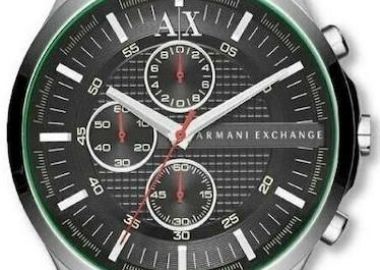 ARMANI EXCHANGE Hampton Chronograph - AX2163, Silver case with Stainless Steel Bracelet - Armani Exchange - 