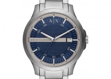 ARMANI EXCHANGE Hampton Mens - AX2451, Silver case with Stainless Steel Bracelet - Armani Exchange - 