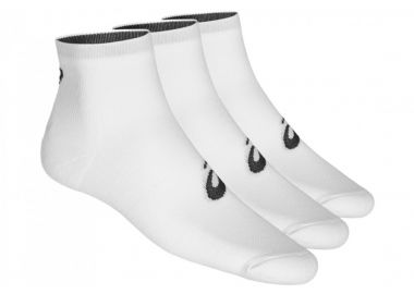 ASICS 155205-0001 Κάλτσες για Τέννις Λευκές 3 Ζεύγη - Asics - 