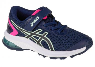 ASICS Αθλητικά Παιδικά Παπούτσια Running GT 1000 9 PS Navy Μπλε 1014A151-400 - Asics - 