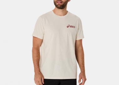 ASICS CHEST LOGO RUNNING T-SHIRT ΜΠΕΖ - ASICS - 