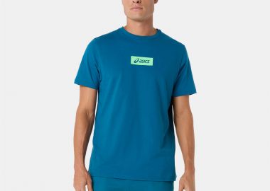 ASICS CHEST LOGO T-SHIRT ΜΠΛΕ - ASICS - 